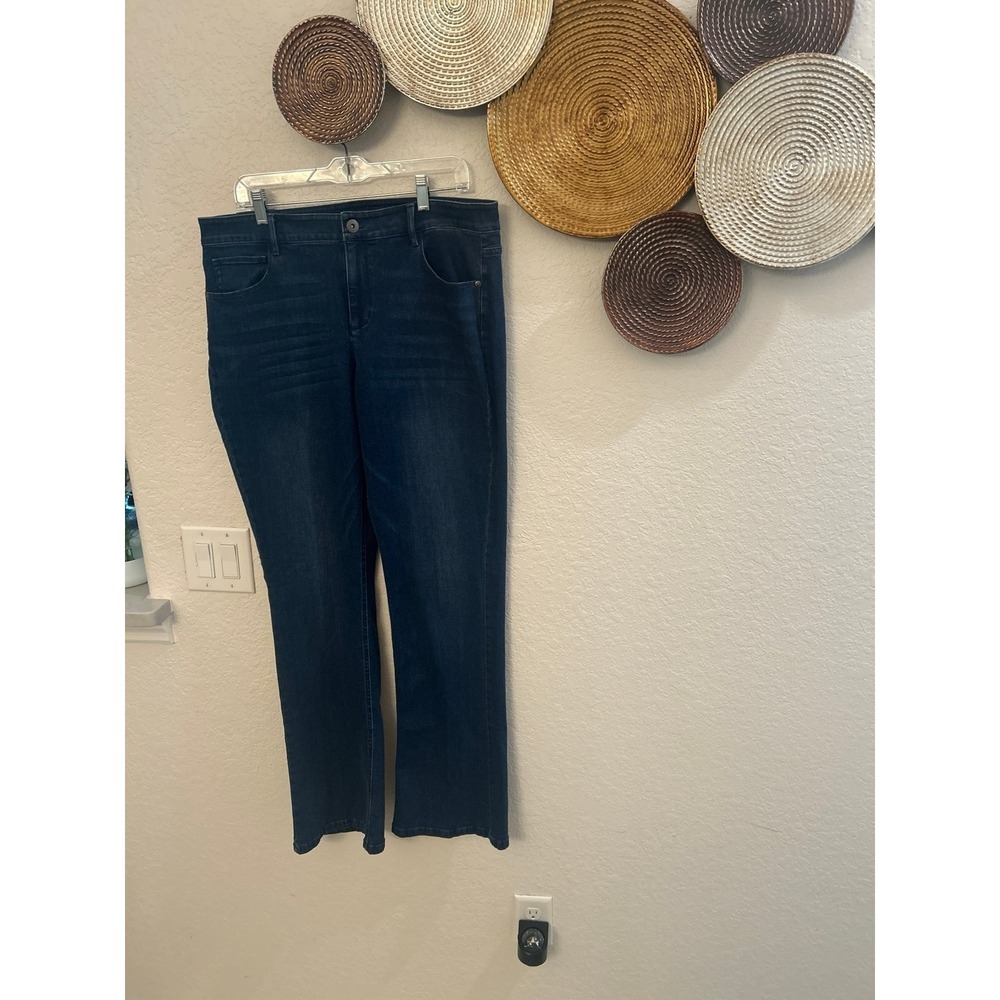 J. Jill mid rise bootcut jeans rainstorm wash NWT 14T